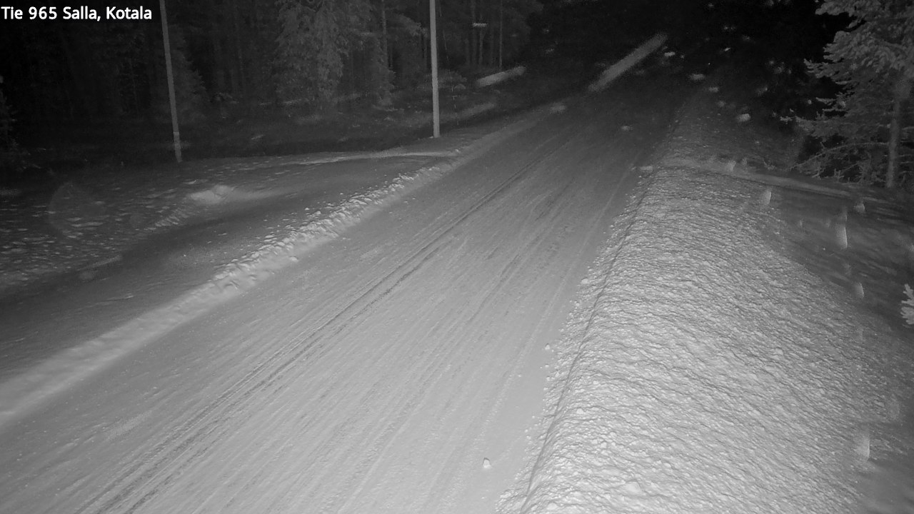 Weather Camera Image Väg 965 Salla, Kotala, Salla, Lappi