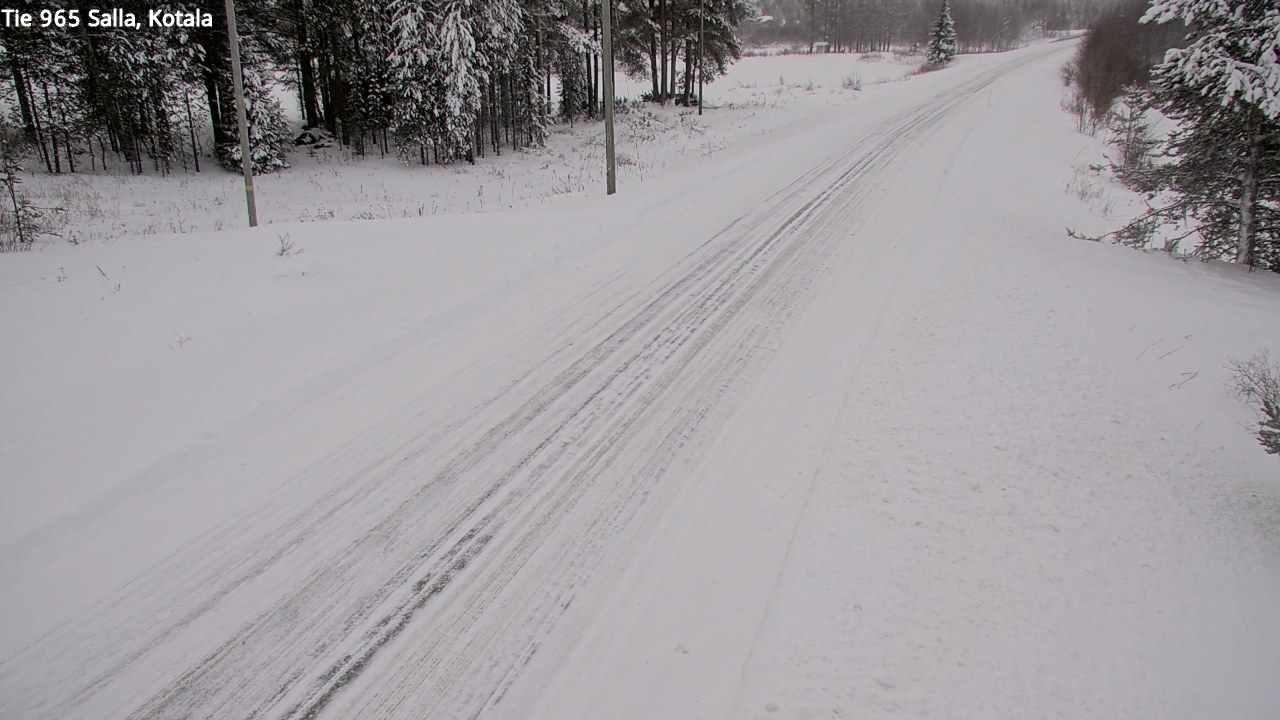 Weather Camera Image Väg 965 Salla, Kotala, Salla, Lappi