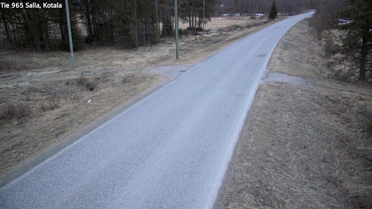Weather Camera Image Väg 965 Salla, Kotala, Salla, Lappi