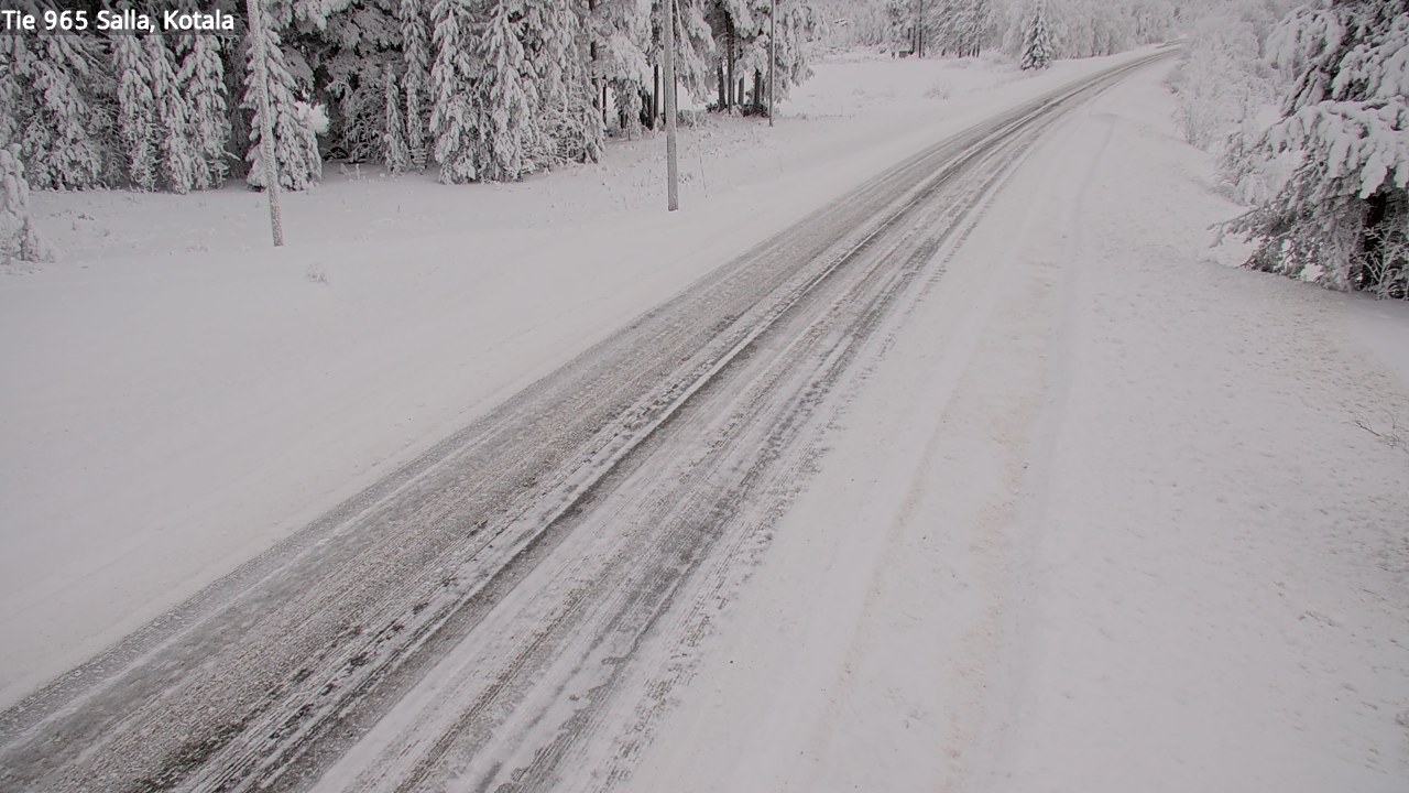 Kelikamerat Kuva Tie 965 Salla, Kotala, Salla, Lappi