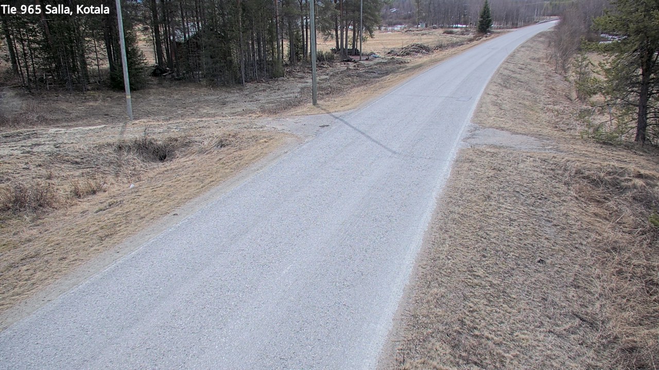 Weather Camera Image Väg 965 Salla, Kotala, Salla, Lappi
