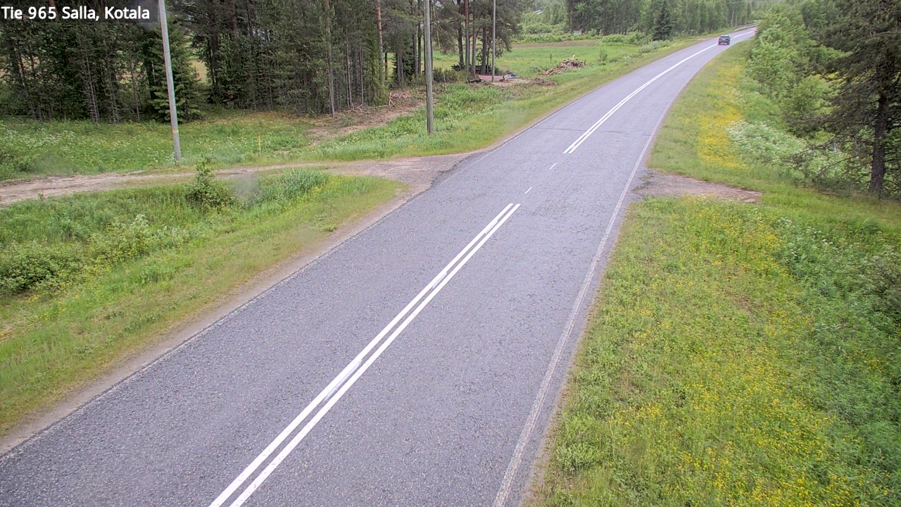 Weather Camera Image Road 965 Salla, Kotala, Salla, Lappi