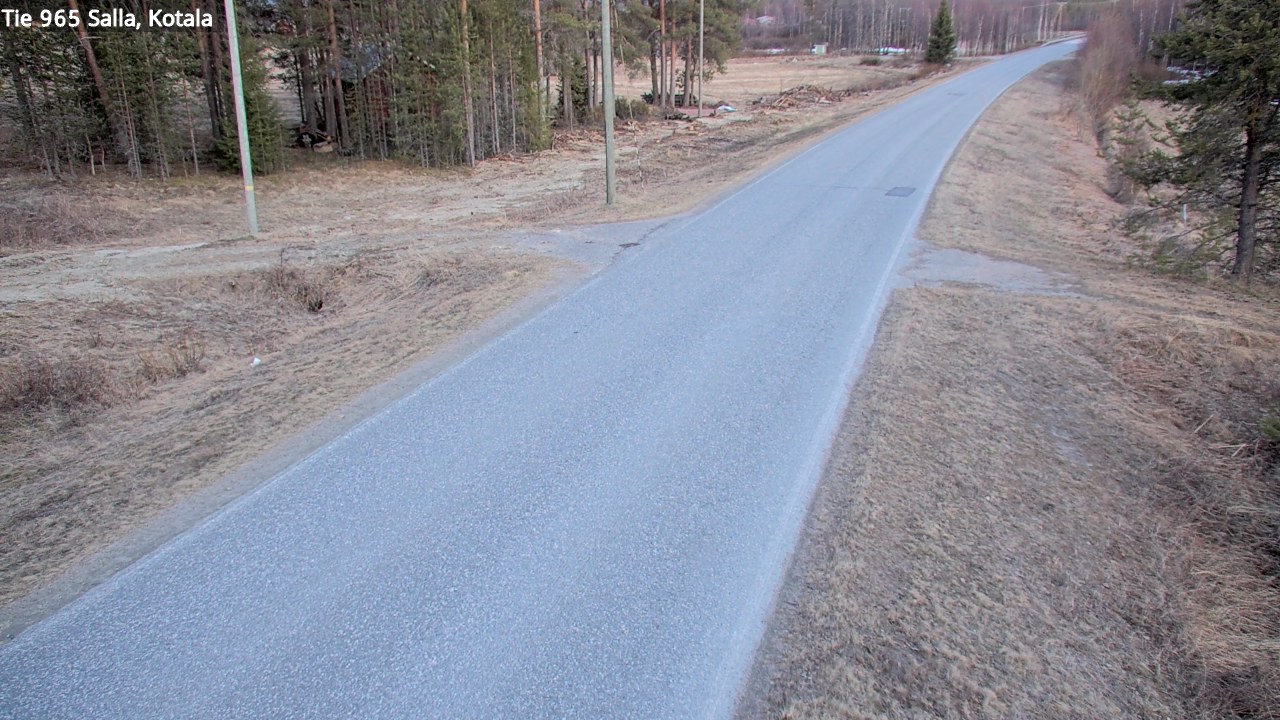 Weather Camera Image Väg 965 Salla, Kotala, Salla, Lappi
