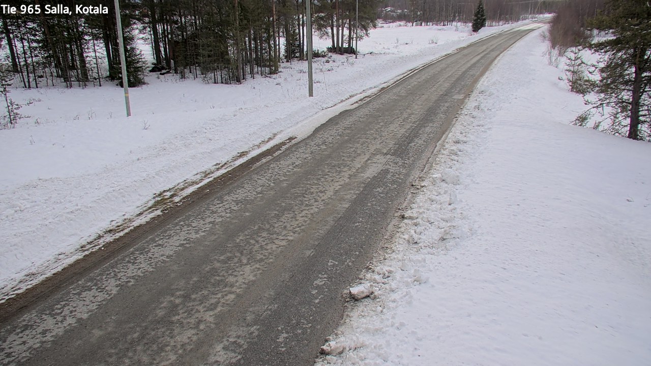 Weather Camera Image Road 965 Salla, Kotala, Salla, Lappi