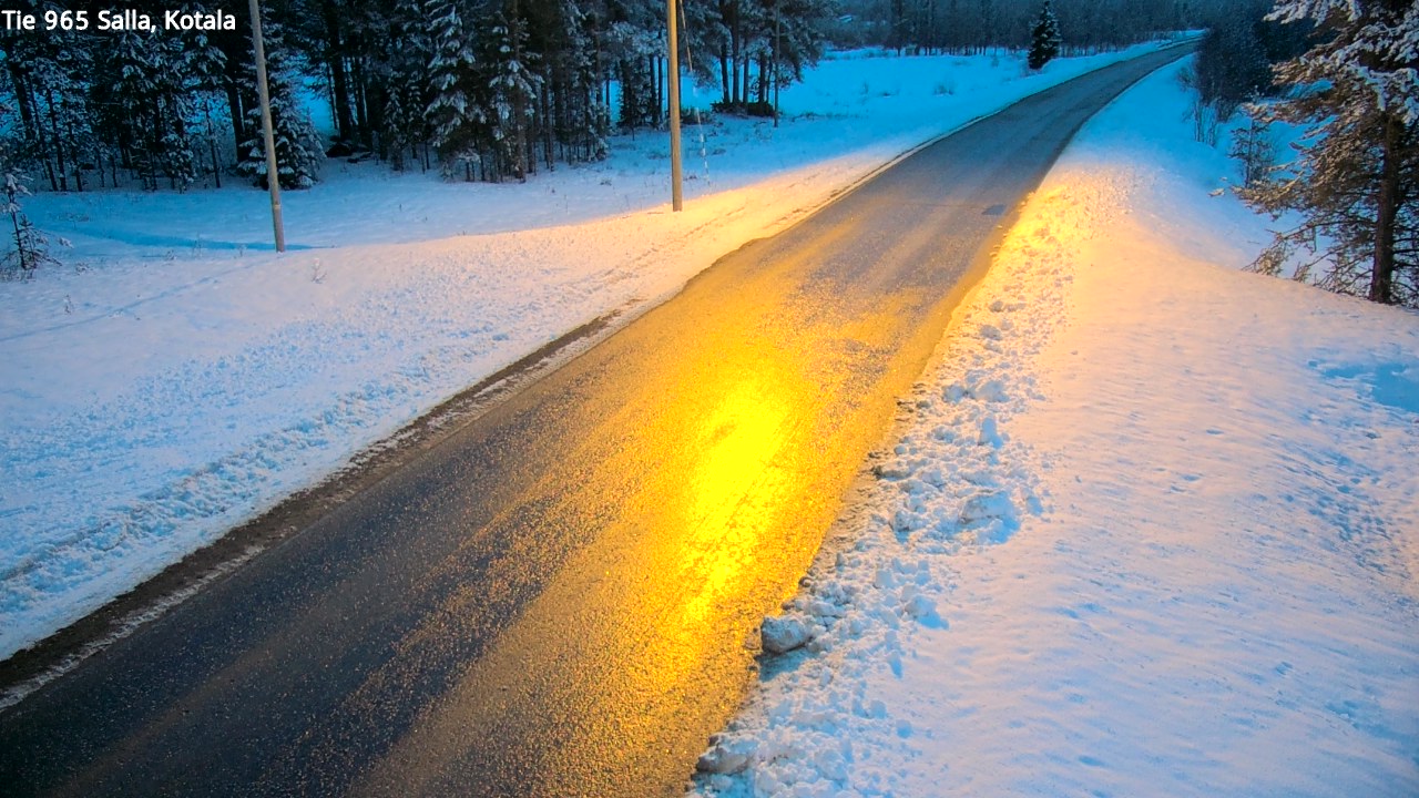 Kelikamerat Kuva Tie 965 Salla, Kotala, Salla, Lappi