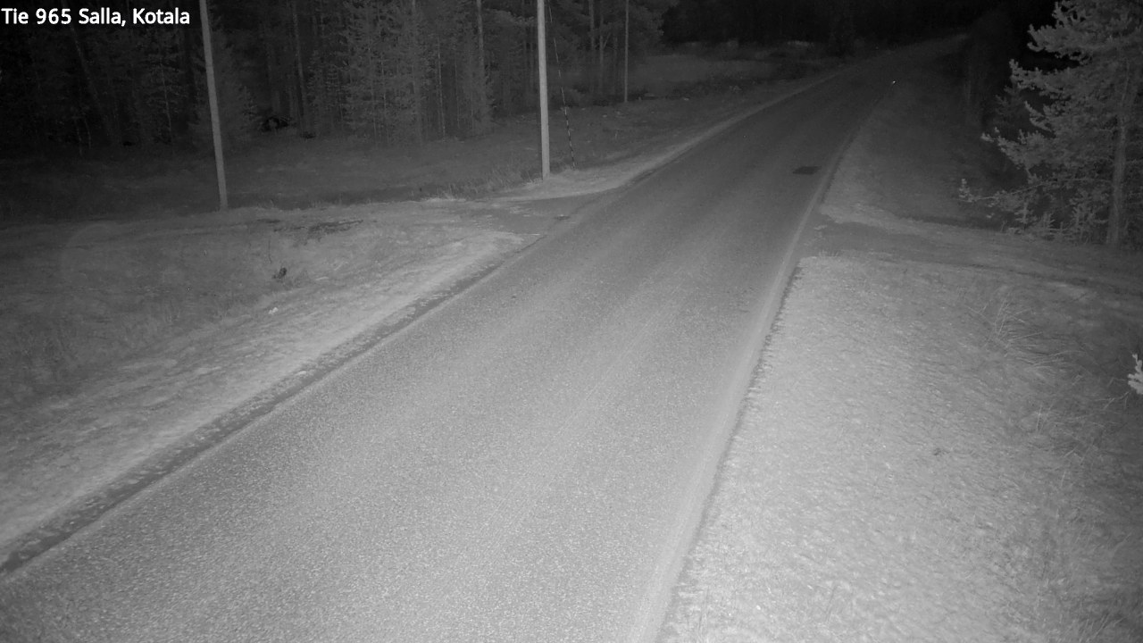 Weather Camera Image Väg 965 Salla, Kotala, Salla, Lappi