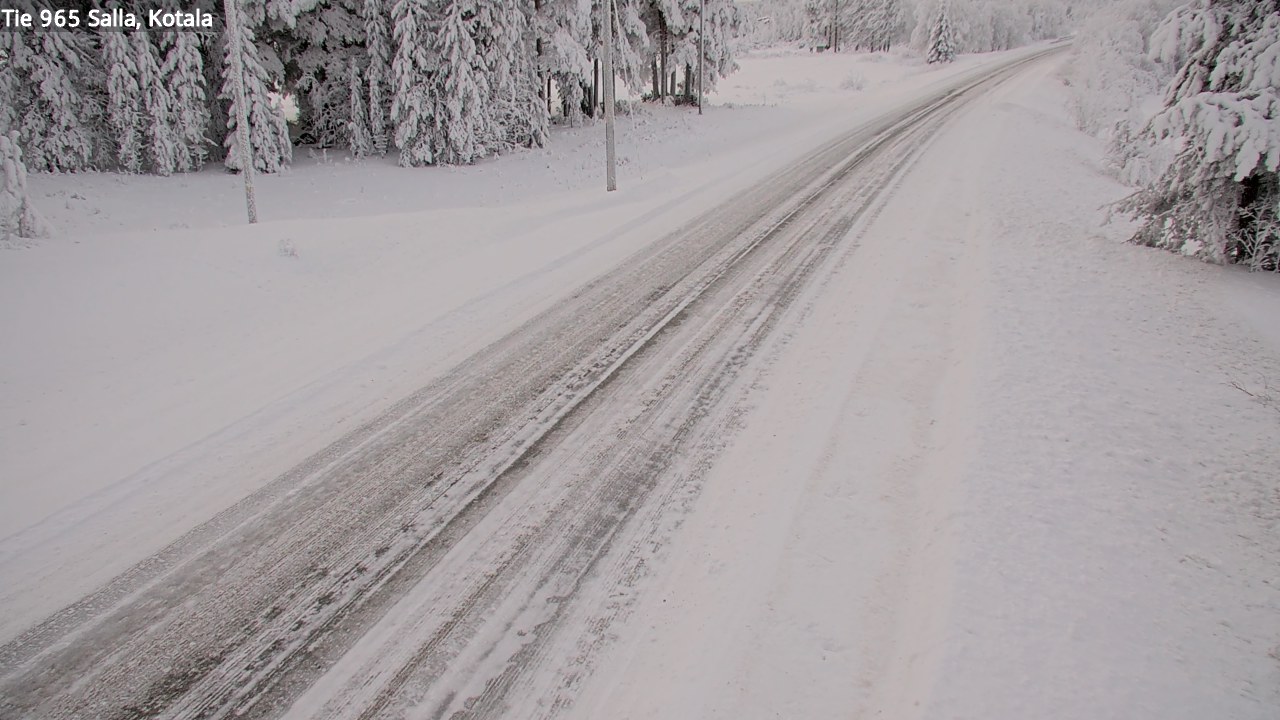 Kelikamerat Kuva Tie 965 Salla, Kotala, Salla, Lappi