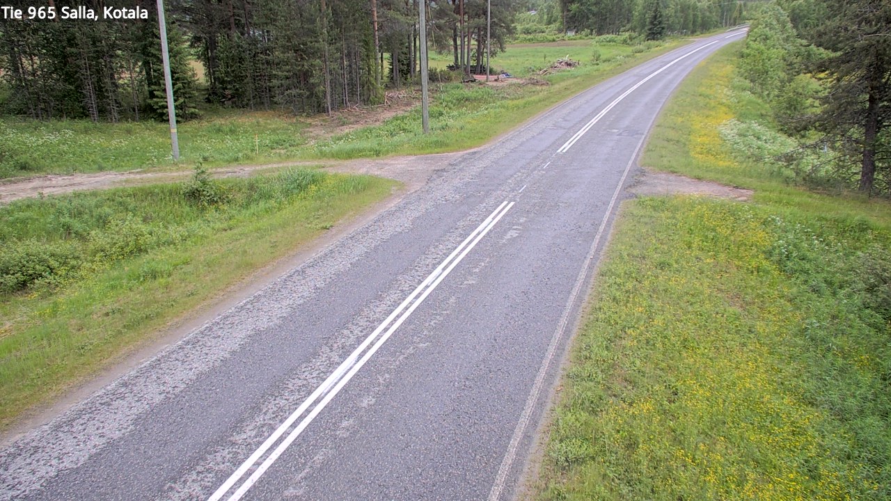 Weather Camera Image Road 965 Salla, Kotala, Salla, Lappi