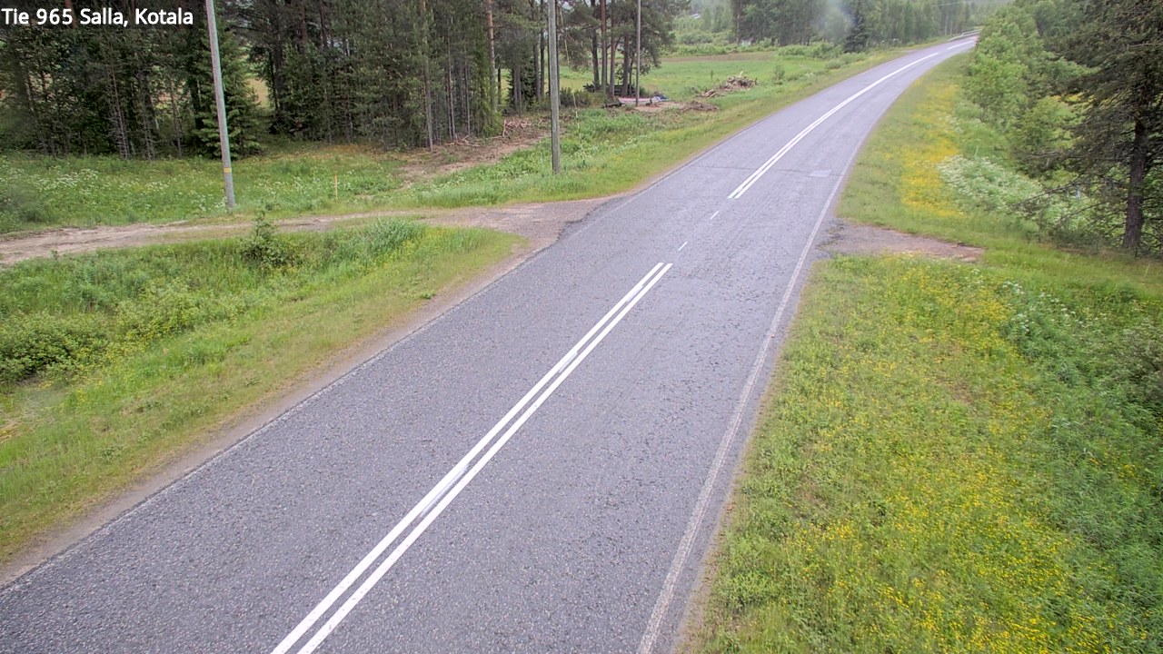 Weather Camera Image Road 965 Salla, Kotala, Salla, Lappi