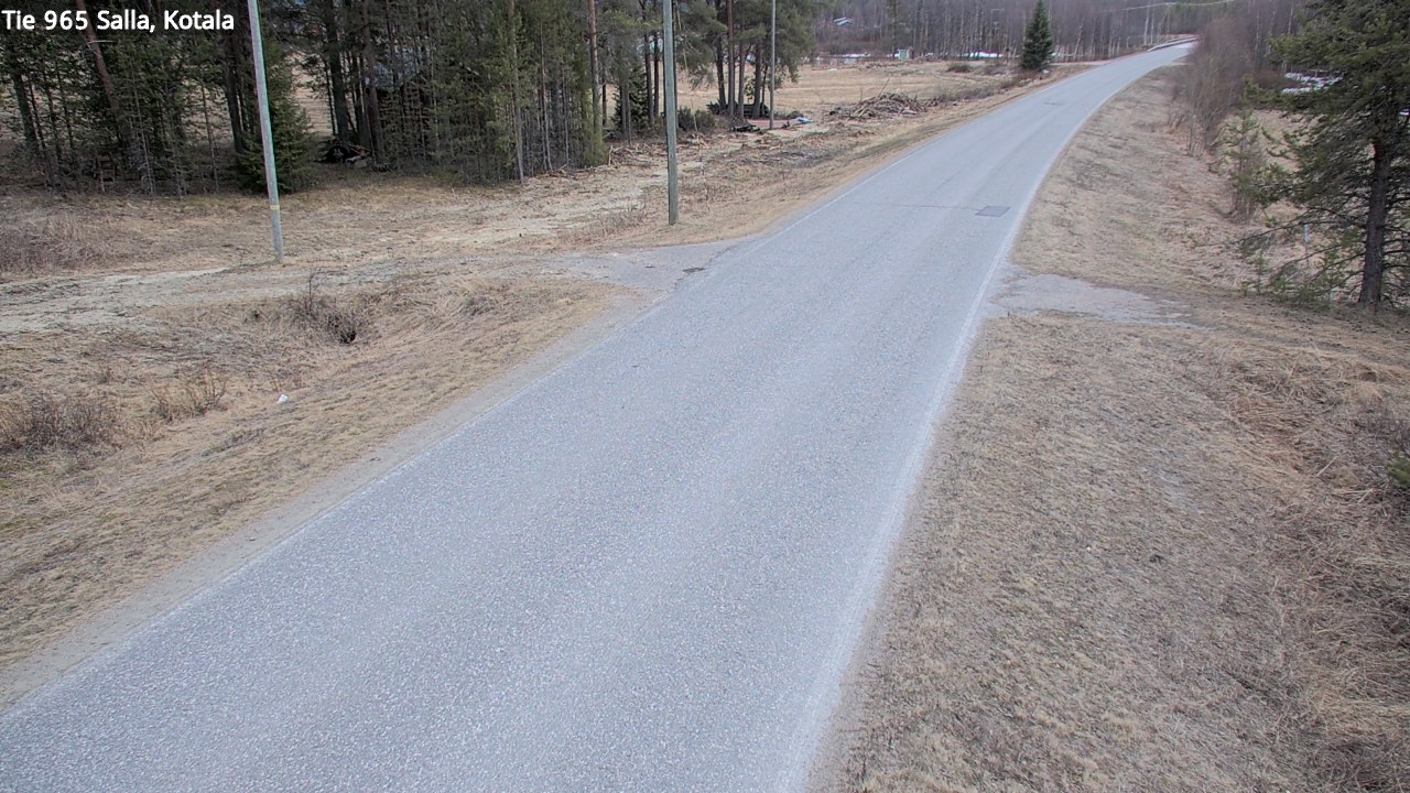 Weather Camera Image Väg 965 Salla, Kotala, Salla, Lappi