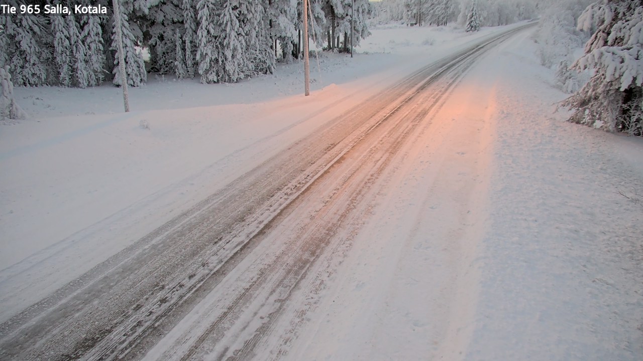 Kelikamerat Kuva Tie 965 Salla, Kotala, Salla, Lappi
