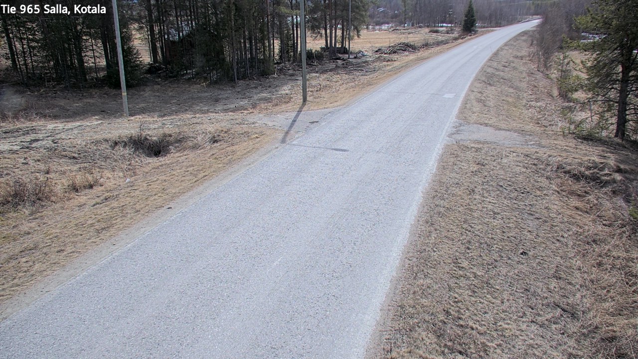 Weather Camera Image Väg 965 Salla, Kotala, Salla, Lappi