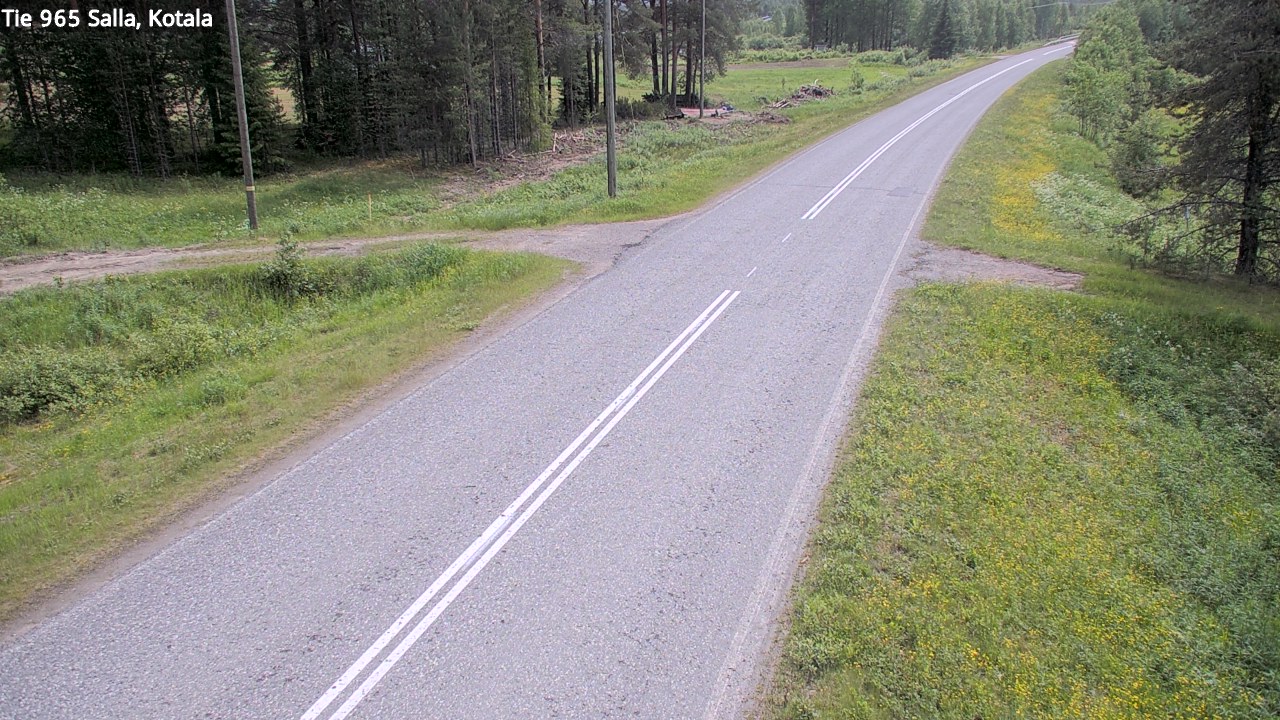 Kelikamerat Kuva Tie 965 Salla, Kotala, Salla, Lappi