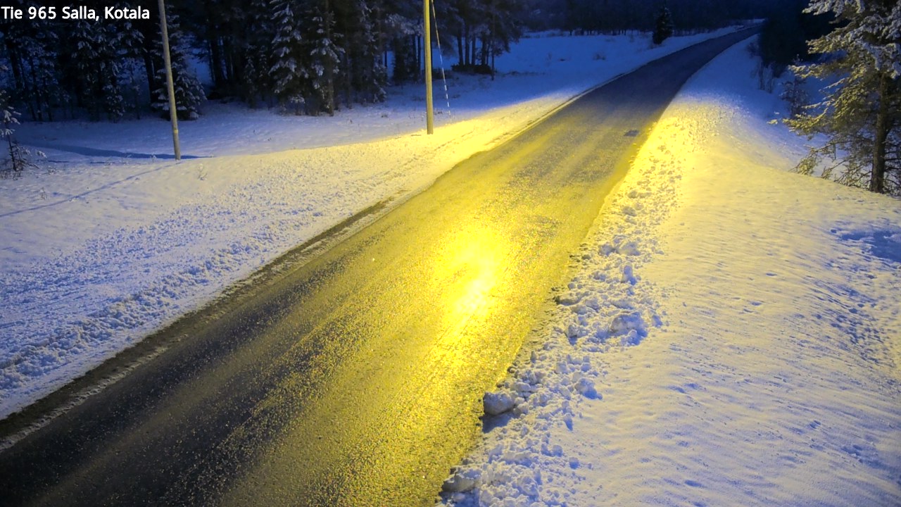 Kelikamerat Kuva Tie 965 Salla, Kotala, Salla, Lappi