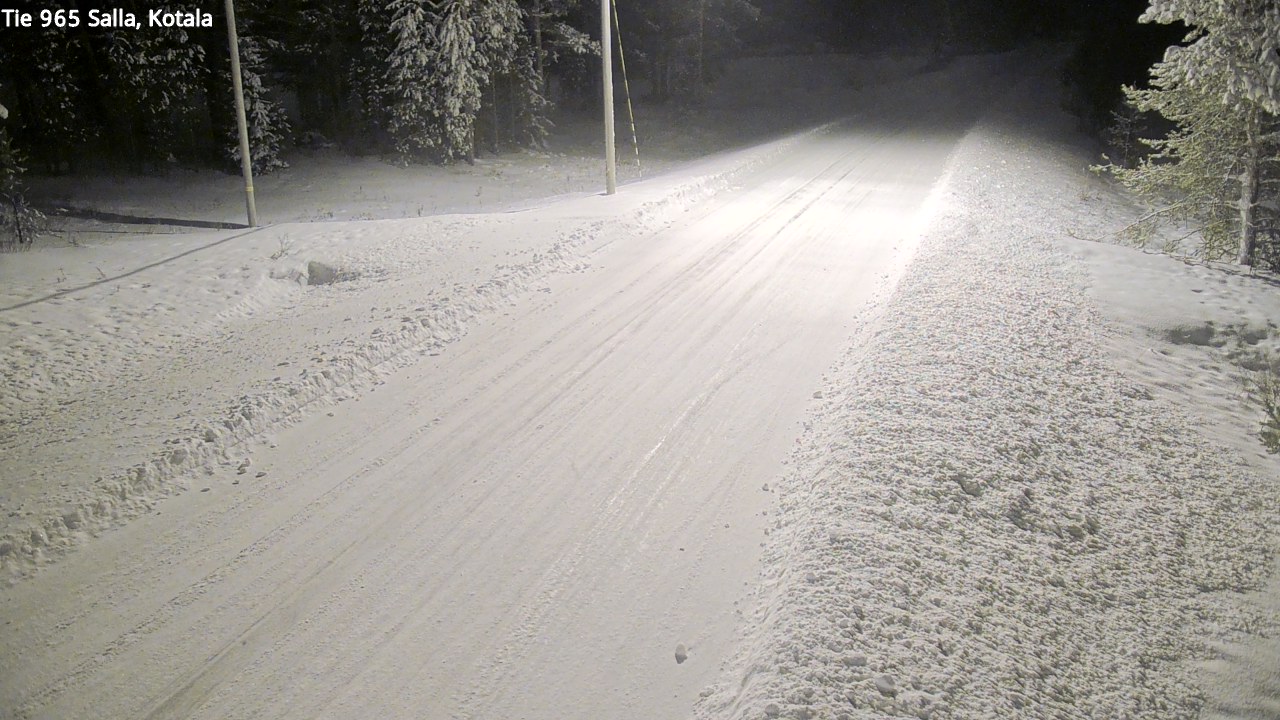 Weather Camera Image Väg 965 Salla, Kotala, Salla, Lappi