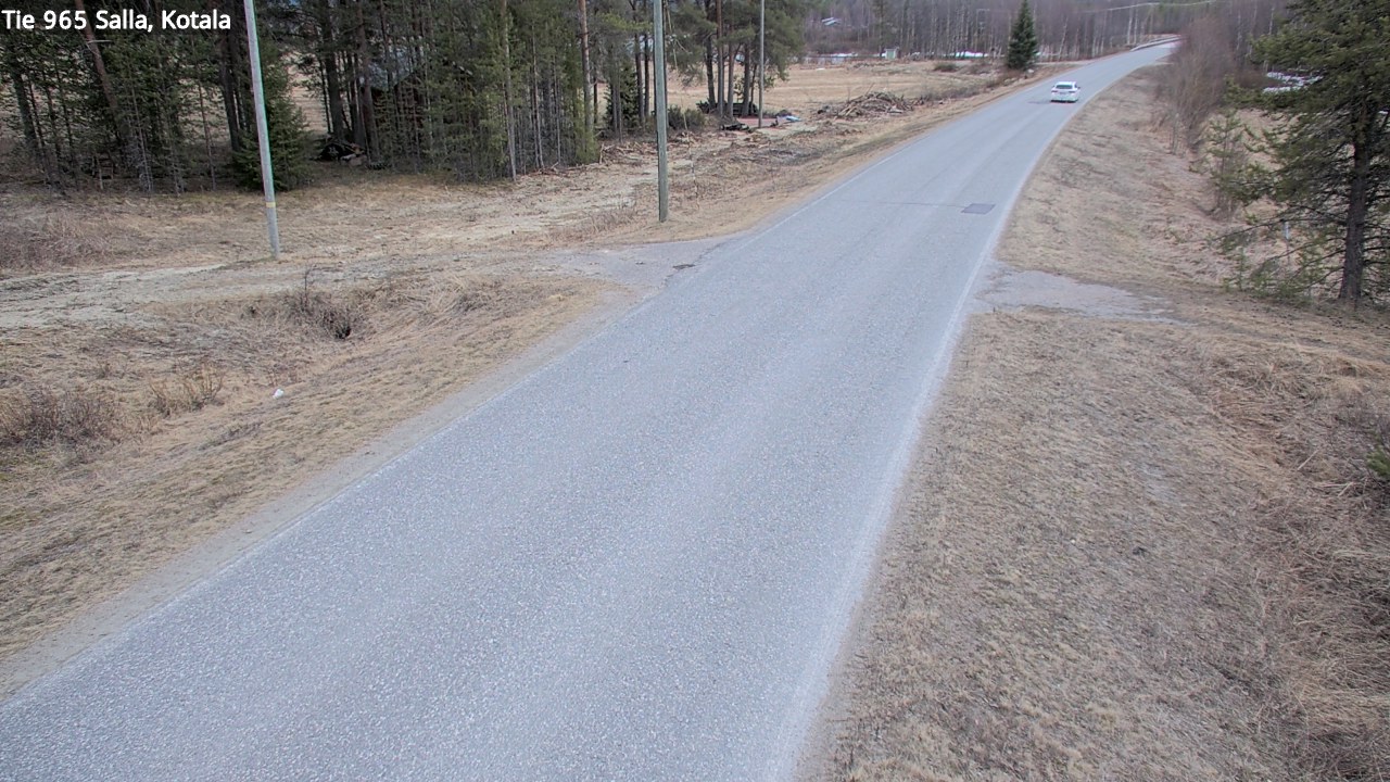 Weather Camera Image Väg 965 Salla, Kotala, Salla, Lappi