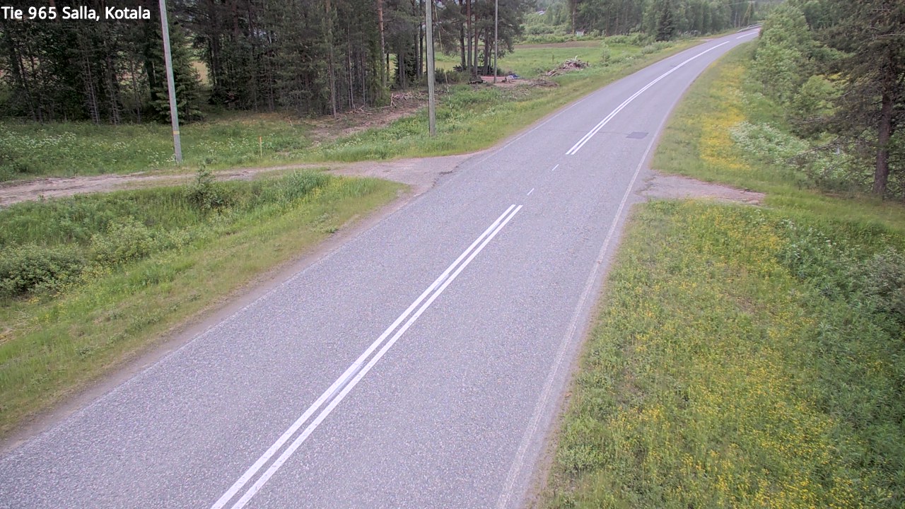 Kelikamerat Kuva Tie 965 Salla, Kotala, Salla, Lappi