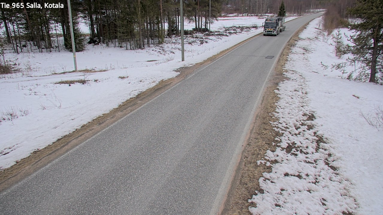 Weather Camera Image Road 965 Salla, Kotala, Salla, Lappi