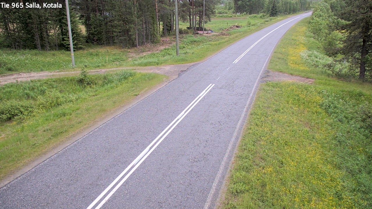 Kelikamerat Kuva Tie 965 Salla, Kotala, Salla, Lappi