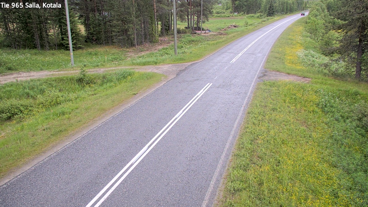 Weather Camera Image Road 965 Salla, Kotala, Salla, Lappi