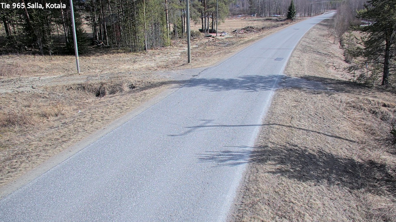 Weather Camera Image Väg 965 Salla, Kotala, Salla, Lappi