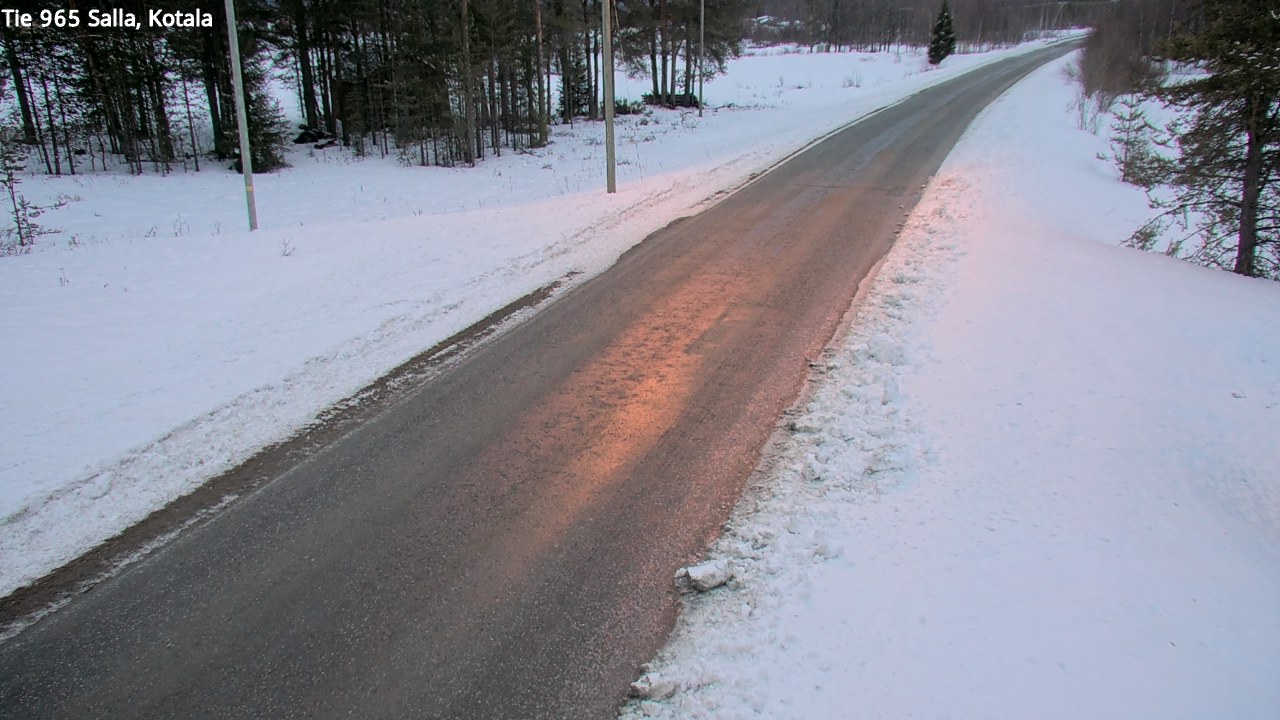 Kelikamerat Kuva Tie 965 Salla, Kotala, Salla, Lappi