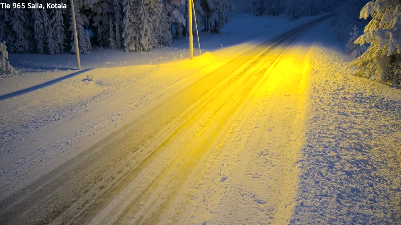 Kelikamerat Kuva Tie 965 Salla, Kotala, Salla, Lappi