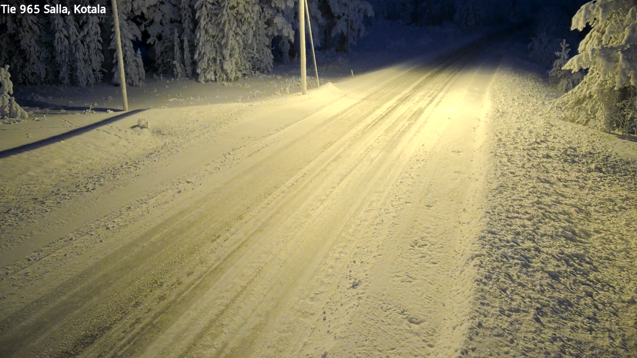 Kelikamerat Kuva Tie 965 Salla, Kotala, Salla, Lappi