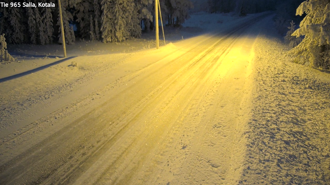 Kelikamerat Kuva Tie 965 Salla, Kotala, Salla, Lappi