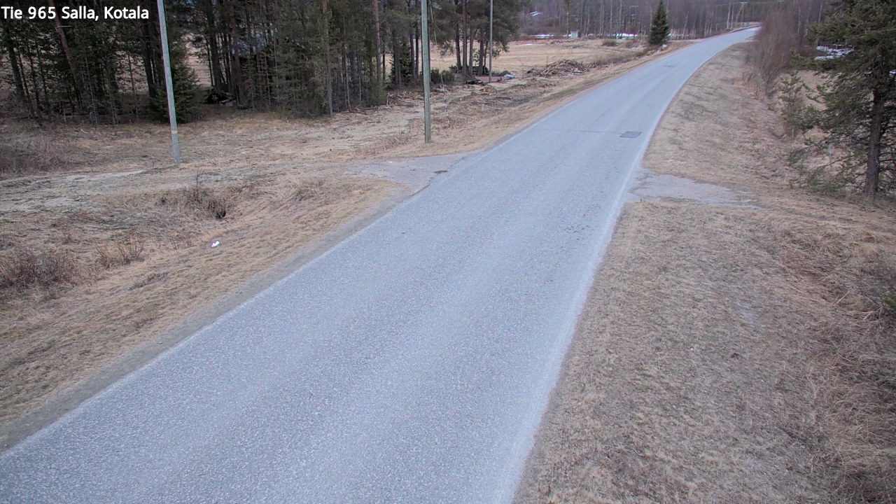 Weather Camera Image Väg 965 Salla, Kotala, Salla, Lappi