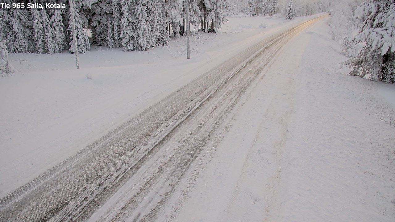 Kelikamerat Kuva Tie 965 Salla, Kotala, Salla, Lappi