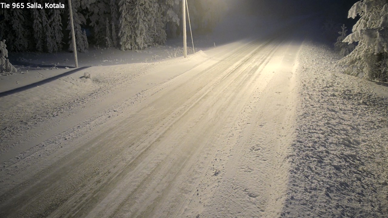 Kelikamerat Kuva Tie 965 Salla, Kotala, Salla, Lappi
