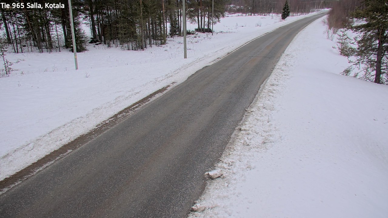 Kelikamerat Kuva Tie 965 Salla, Kotala, Salla, Lappi