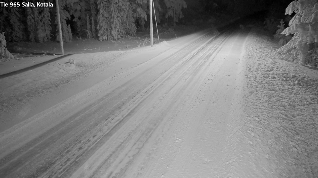 Kelikamerat Kuva Tie 965 Salla, Kotala, Salla, Lappi