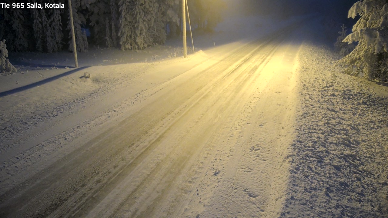 Kelikamerat Kuva Tie 965 Salla, Kotala, Salla, Lappi