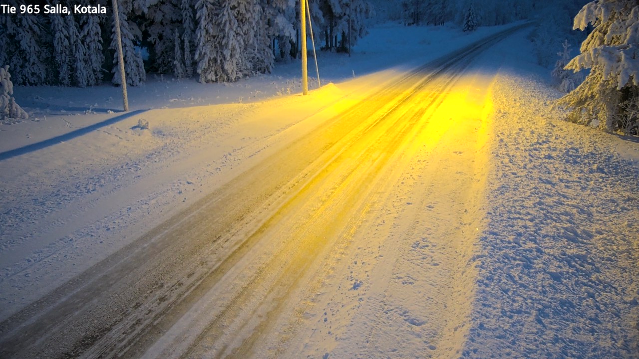 Kelikamerat Kuva Tie 965 Salla, Kotala, Salla, Lappi