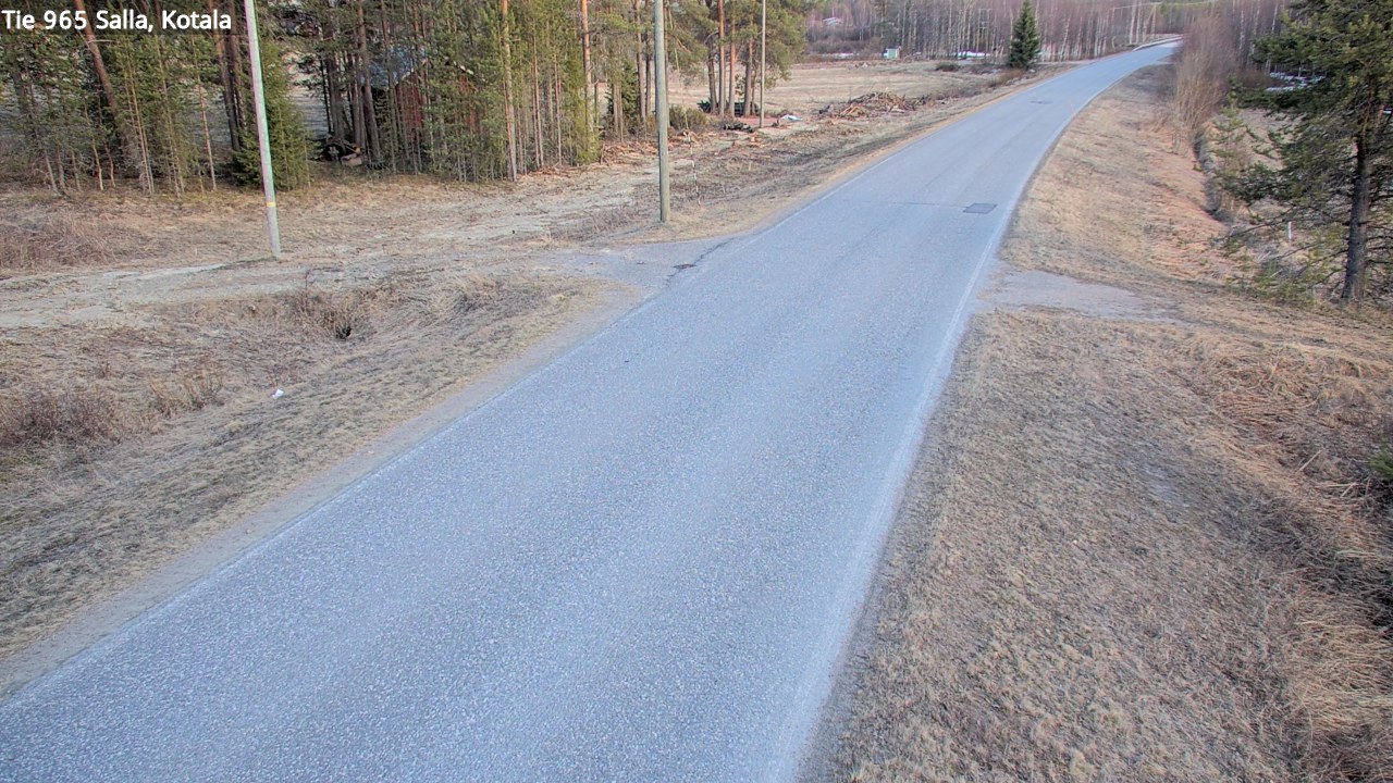 Weather Camera Image Väg 965 Salla, Kotala, Salla, Lappi