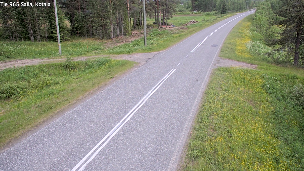 Kelikamerat Kuva Tie 965 Salla, Kotala, Salla, Lappi