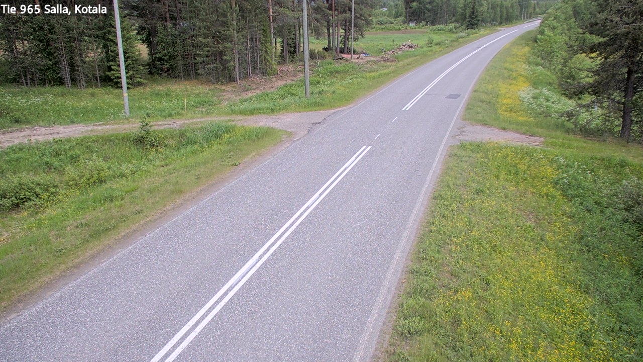 Kelikamerat Kuva Tie 965 Salla, Kotala, Salla, Lappi
