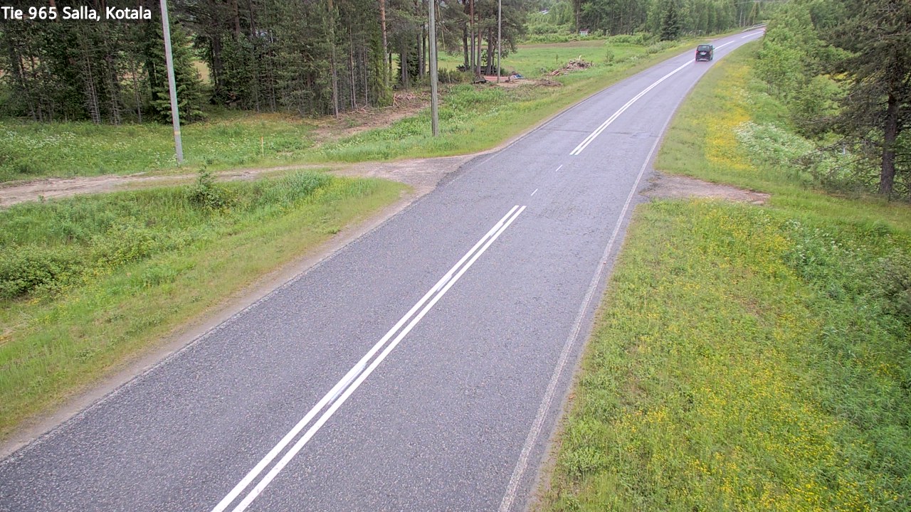Weather Camera Image Road 965 Salla, Kotala, Salla, Lappi