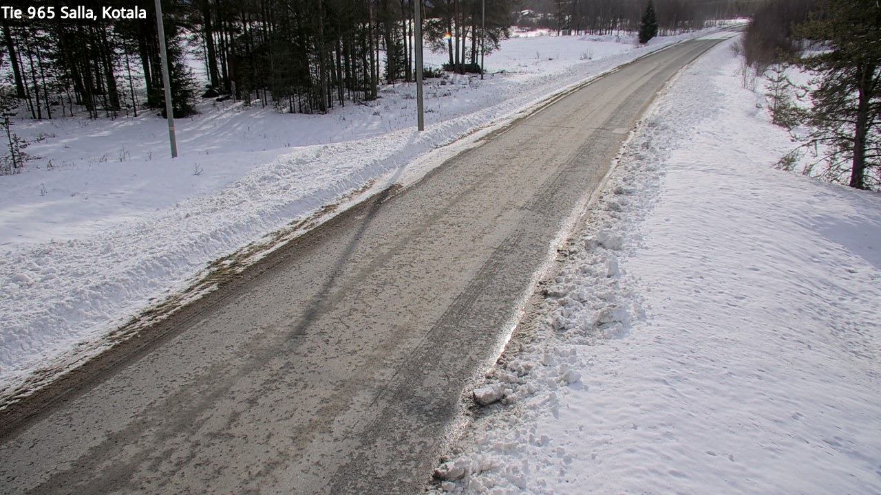 Weather Camera Image Road 965 Salla, Kotala, Salla, Lappi