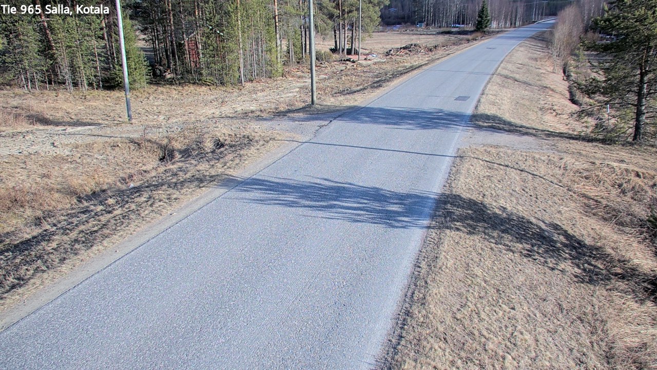 Weather Camera Image Väg 965 Salla, Kotala, Salla, Lappi
