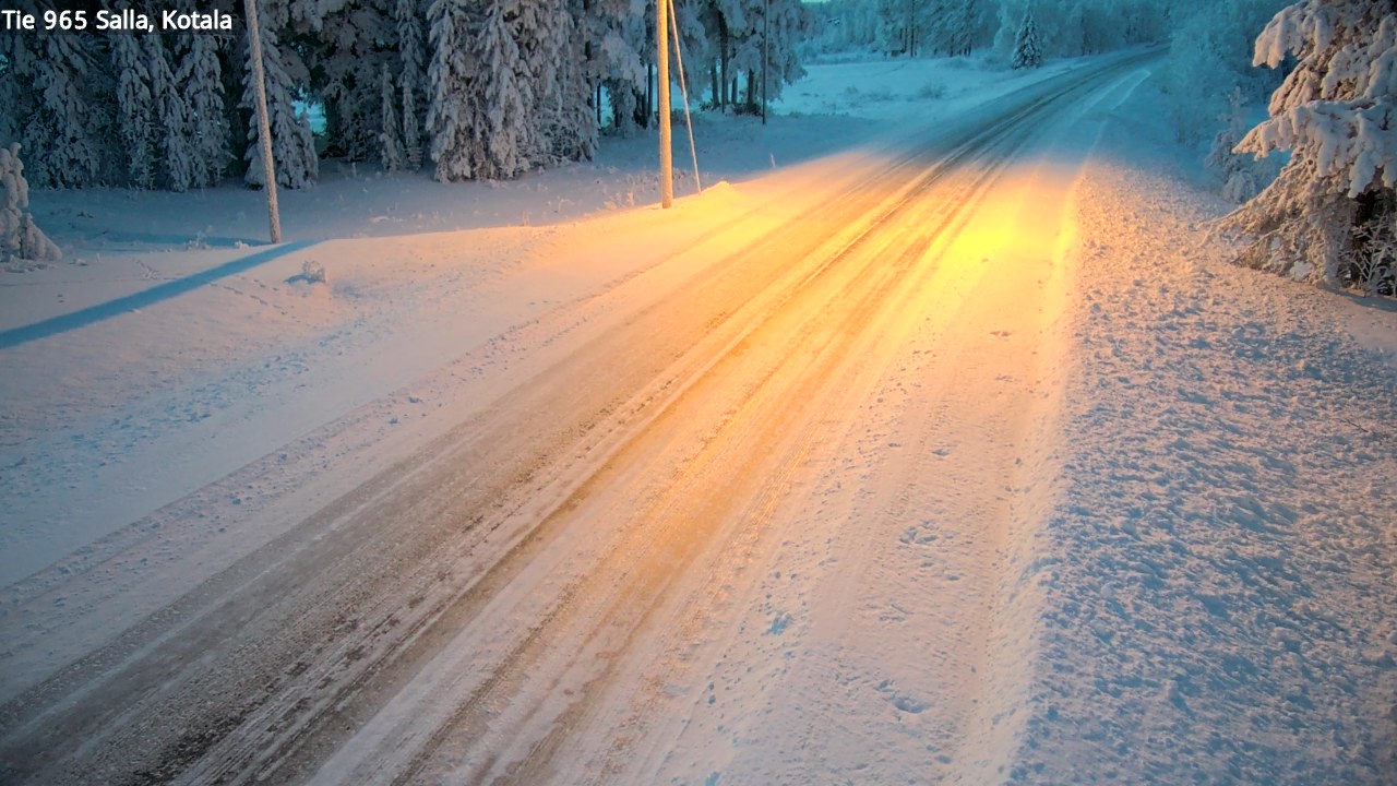 Kelikamerat Kuva Tie 965 Salla, Kotala, Salla, Lappi