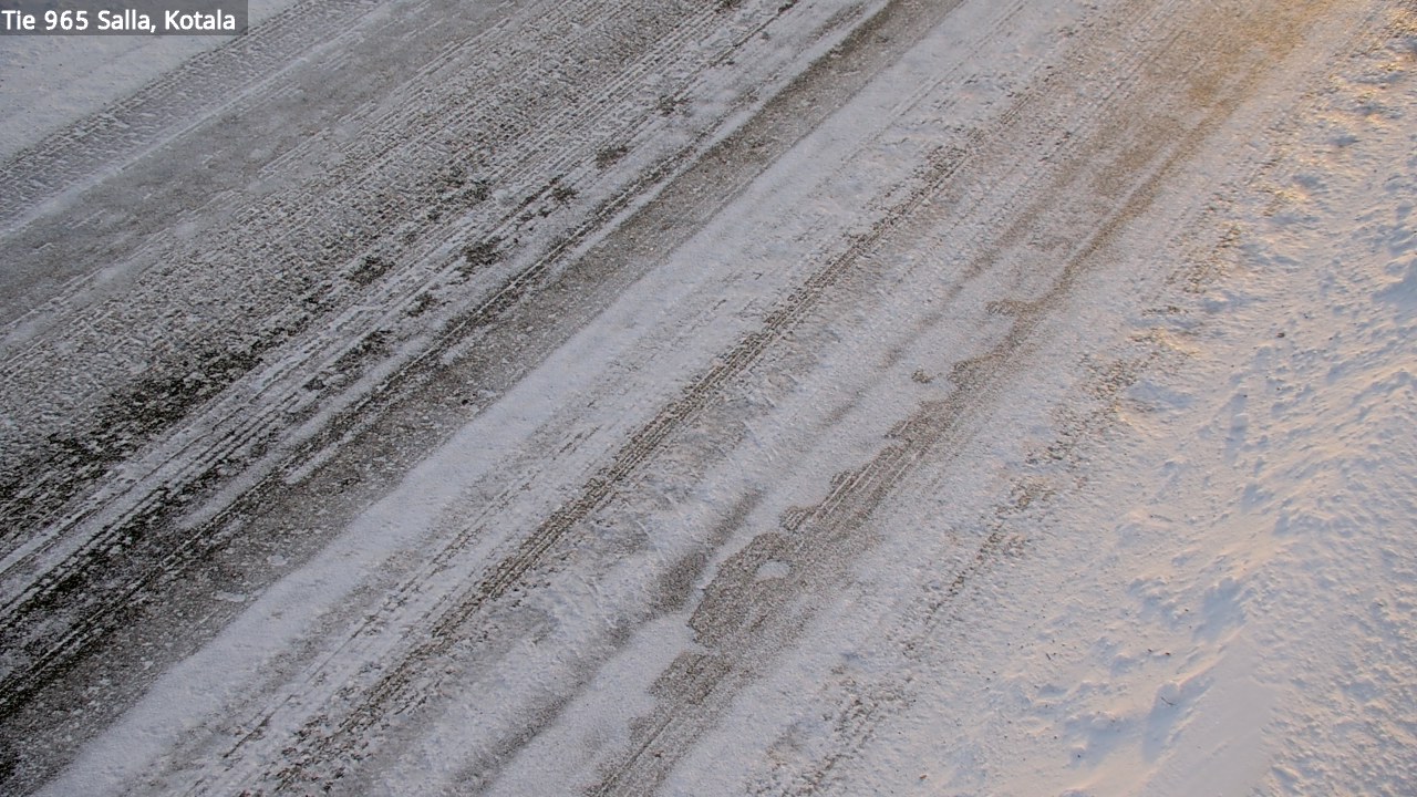 Weather Camera Image Road 965 Salla, Kotala, Salla, Lappi