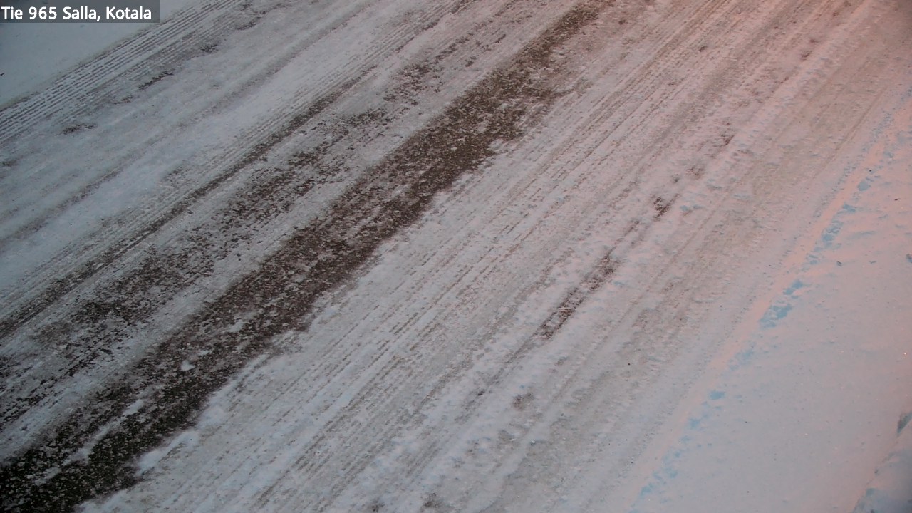 Weather Camera Image Väg 965 Salla, Kotala, Salla, Lappi
