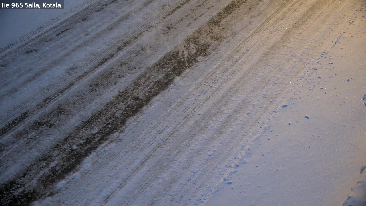Weather Camera Image Väg 965 Salla, Kotala, Salla, Lappi