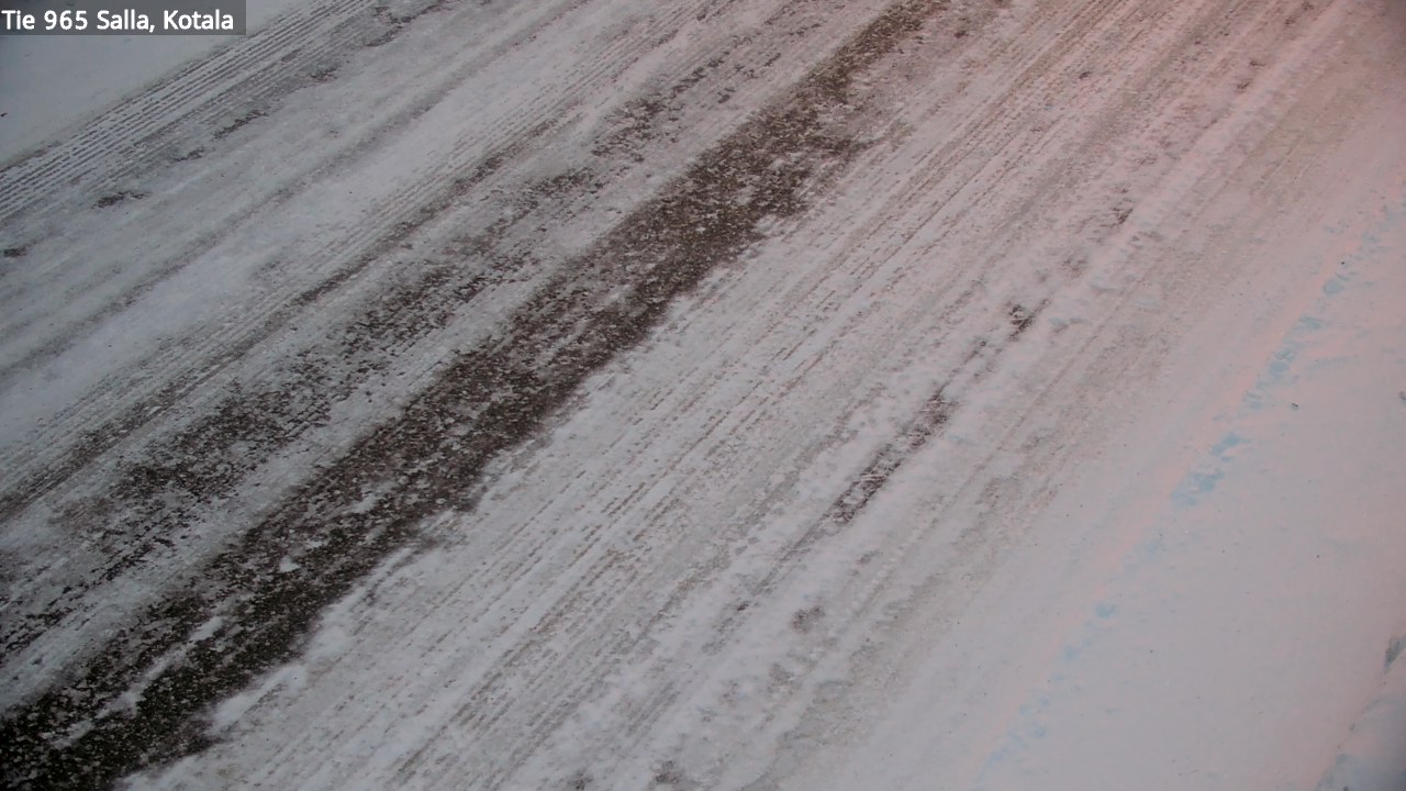 Weather Camera Image Väg 965 Salla, Kotala, Salla, Lappi