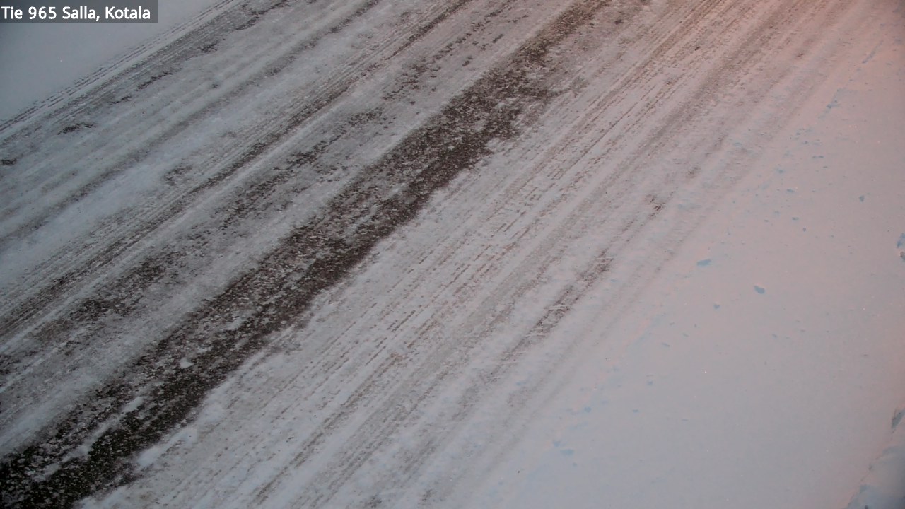 Weather Camera Image Väg 965 Salla, Kotala, Salla, Lappi