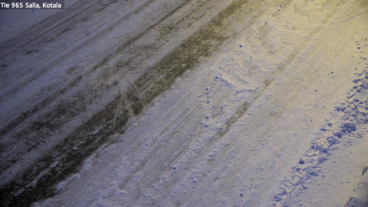 Weather Camera Image Väg 965 Salla, Kotala, Salla, Lappi