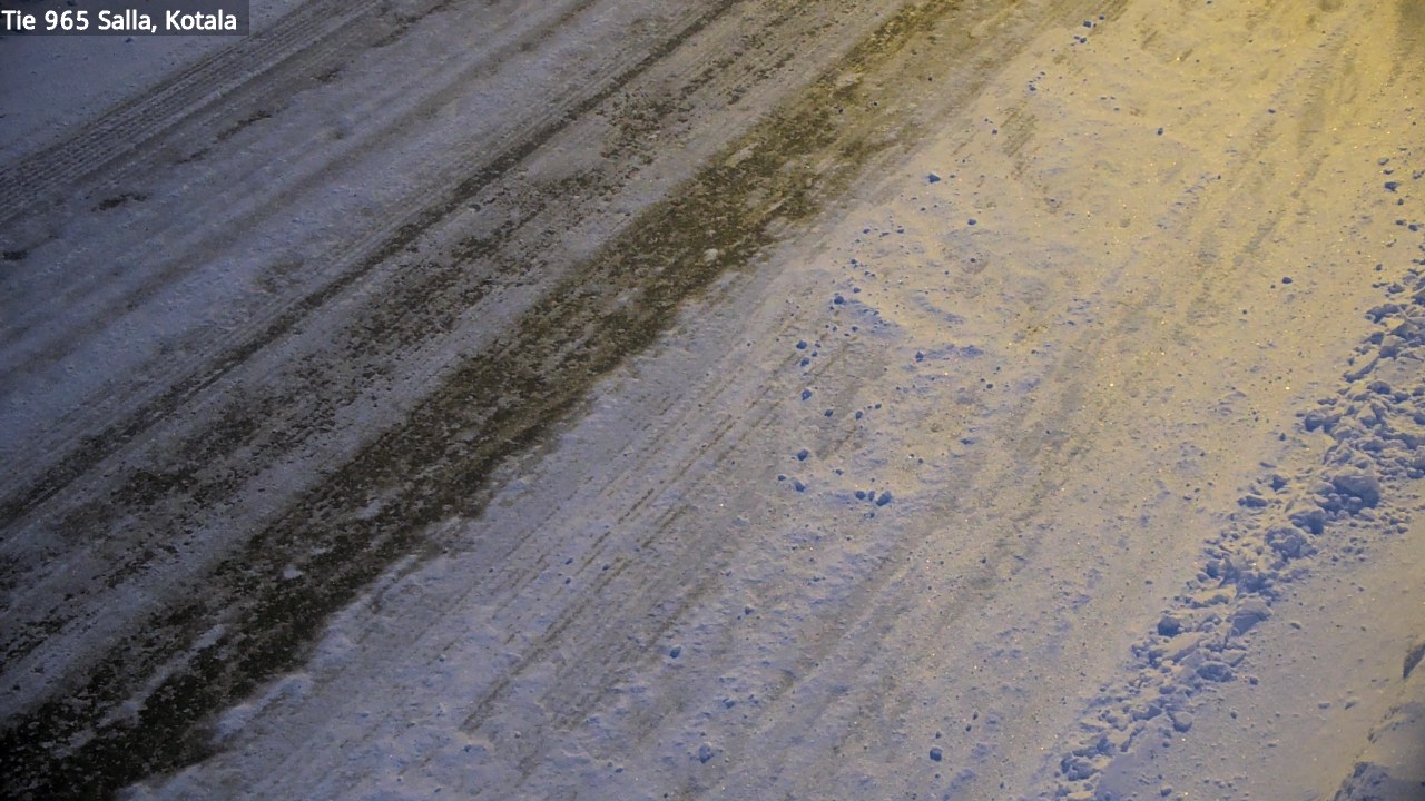 Weather Camera Image Väg 965 Salla, Kotala, Salla, Lappi